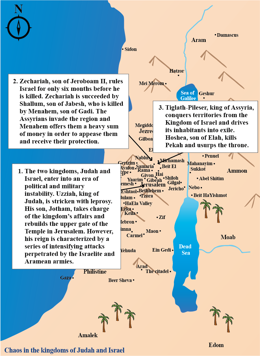 Chaos in the Kingdoms of Israel and Judah